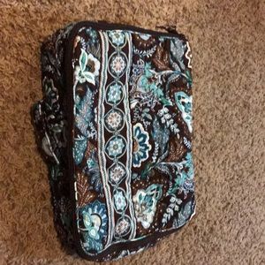 💙 Vera Bradley Little Travel Case Java Blue